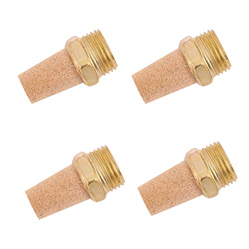 CIYODO 4pcs Pneumatic Solenoid Valve Full Copper Easy Install Noise Reduction