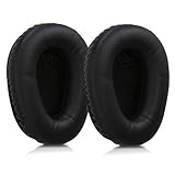 kwmobile Replacement Ear Pads Compatible with Logitech UE 6000 - Earpads Set for Headphones - Black