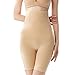 Produktbild Damen Hohe Taille Bauch Weg Formender Shapewear Fur Damen Body Nylon Sexier Hüftheben Bauchkontrolle Super Glatt Hohe Elastizität (Color : Brown, Size : One Size)