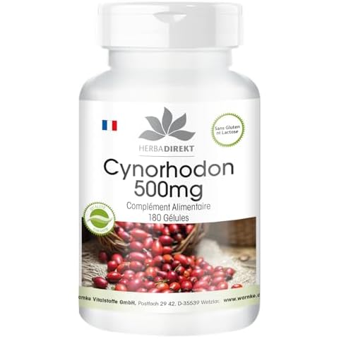 Gélules de cynorrhodon 500mg - Herba Direkt Cover