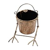 Das Fass lässt sich zur einfachen Reinigung abtrennen, hinten sauber abreiben, Rostbildung vermeiden.