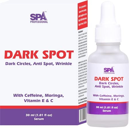 Spaworld Professional Dark Spot Serum-for Targeted Dark Circles Remover, Fade Hyperpigmentation, Blackhead Remover, Age Spots, Sun Spot And Acne Spot-30ml+30ML Spaworld Professional Dark Spot Serum-for Targeted Dark Circles Remover, Fade Hyperpigmentation, Blackhead Remover, Age Spots, Sun Spot And Acne Spot-30ml+30ML