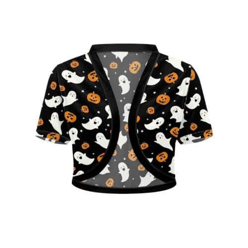 Image of Womens Short Sleeve Bolero Shrug Open Front Knit Cropped Cardigan Shoulder Cover for Dress Cute Casual Knit Cover Up