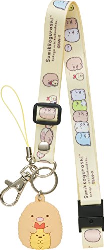 San-X Sumikko Gurashi Neck Strap Pork Cutlet AY22401