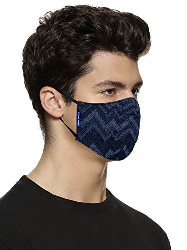 Jack & Jones Men Cotton Blend Printed Protective Fashion Cloth Mask