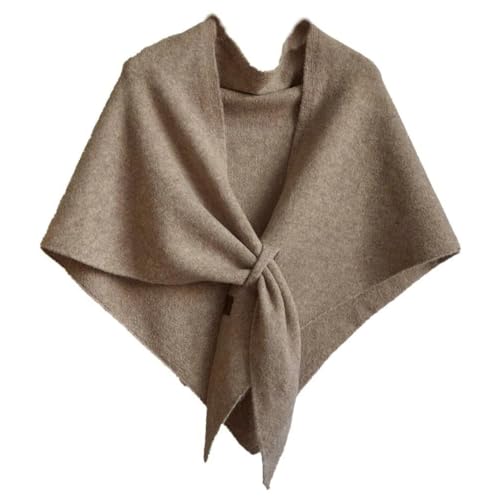 Pashmina Fleece Scarf Shawl Wraps for Women, Gettoreach Women'S Solid Color Scarf Casual Soft Comfortable Shawl