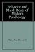 Behavior and Mind: The Roots of Modern Psychology