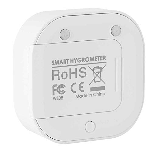 Termômetro Higrômetro, Bluetooth Smart Termômetro Higrômetro Temperatura e Umidade Medidor, Garagem