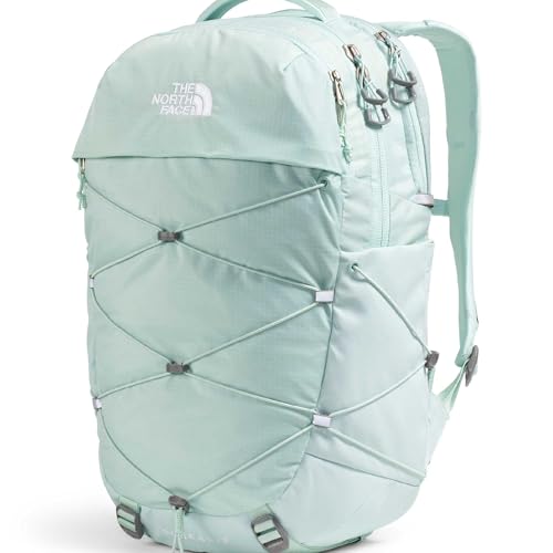 Image of The North Face Women's Borealis Commuter Laptop Backpack - Everyday Travel Bag, Laptop Sleeve, Reflective Details, Opal Frost, One Size