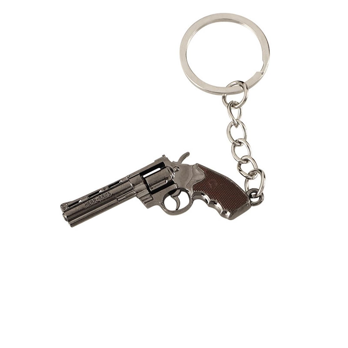 Generic5.5cm Mini Colt Python .357Magnum Revolver Model Keychain Collection