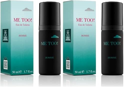 Milton-Lloyd Me Too Homme - Fragrance for Men - 50ml Eau de Toilette (Confezione da 2)