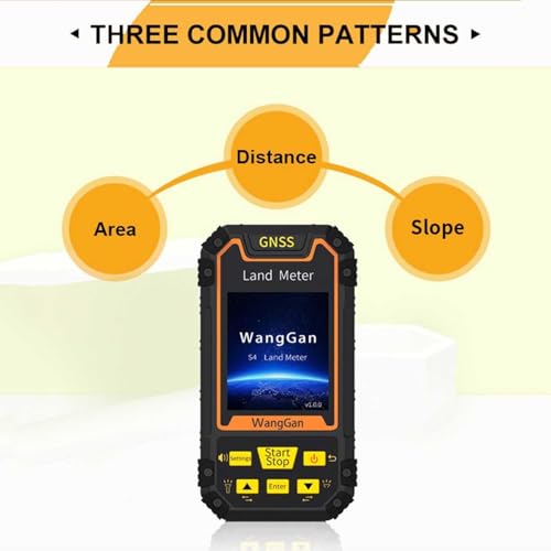 Équipement d'enquête GPS portable, navigation en temps réel de haute précision pour forêt, terres agricoles, montagnes, exploitation minière et lac