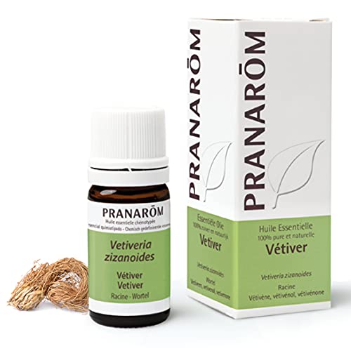 Pranarôm Huile Essentielle Vétiver Vetiveria zizanoides Racines HECT 5 ml