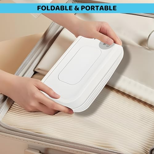 Chauffe-lingettes humides pour bébés avec distribution de chaleur uniforme et veilleuse LED - 2