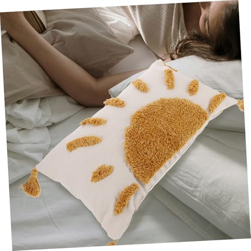 Cojín decorativo sofá y funda de almohada lumbar para salón y dormitorio 7