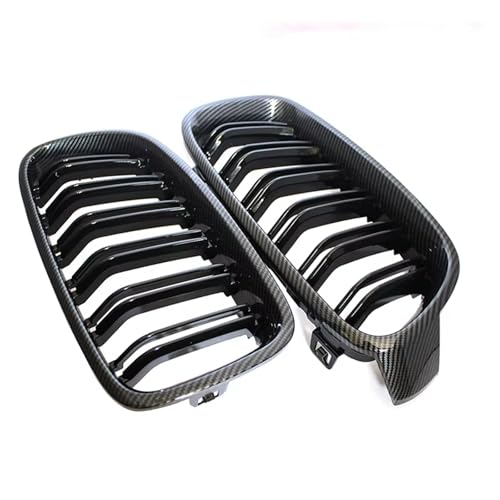 Calandre avant modifiée BMW F30 F31 grille racing noire 2013-2019