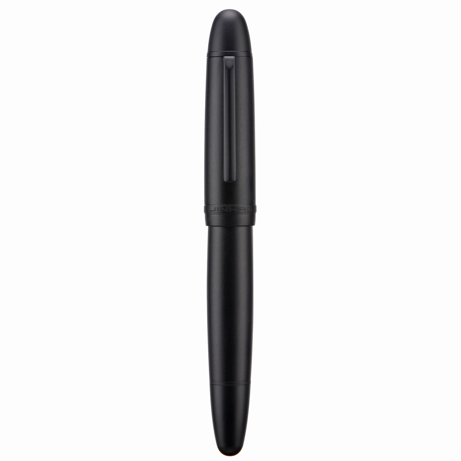 Jinhao X169 Fountain Pen #8 Medium Nib Matte Black Solid Metal Daily Writer
