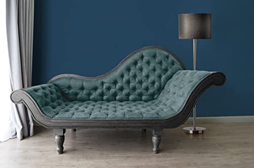 A.S. CréAtion Carta Da Parati In Tessuto Non Tessuto, Motivo Floreale, 10,05 M X 0,53 M, Colore: Blu, Prodotta In Germania 383679 383679 - 5