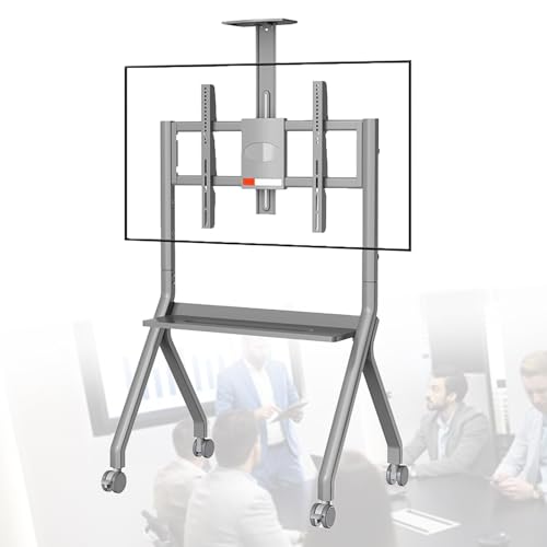 Support de tableau blanc interactif à roulettes pour grand écran