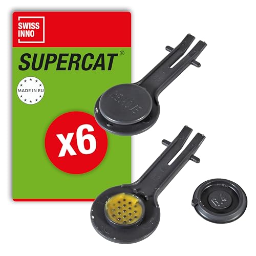 Preisvergleich Produktbild SWISSINNO Ersatz-Köder für Mausefalle SuperCat: Giftfreies Lebensmittel-Köder, harmlos für Kinder + Haustiere, 6er Set