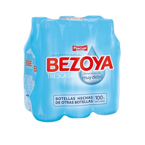 Bezoya - Agua Mineral Natural - Agua de mineralización muy débil - Pack de 6 x 50 cl