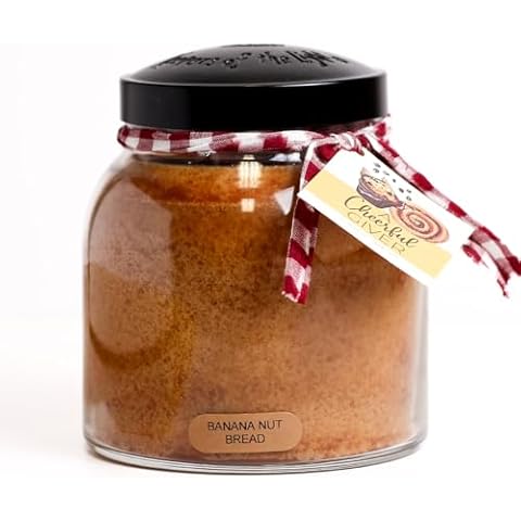 A Cheerful Giver - Banana Nut Bread Scented Candle Jar Cover