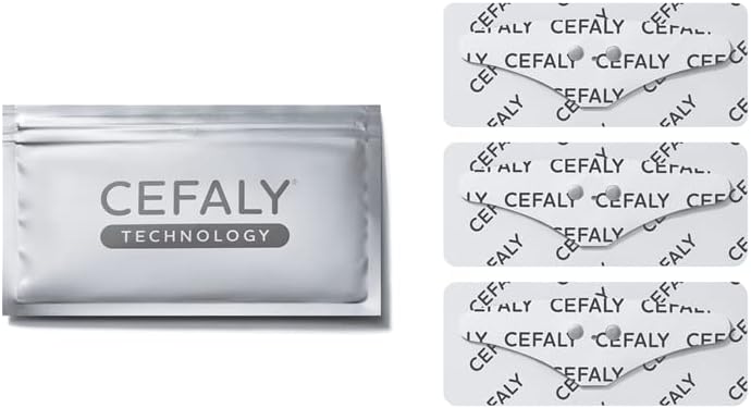 Bundle Offer - 3 Pack of 3 Electrodes for Cefaly Migraine Device II & Dual