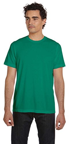 Bella Canvas Unisex Poly-Cotton Short-Sleeve T-Shirt,Kelly,XL