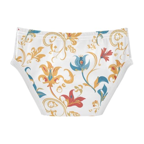 KLL Fleur De Lys Pattern Boys Toddler Cotton Briefs Underwear Breathable Children Panties2