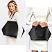 CATSEA Large Women's Kiss Lock Bag PU Medium Top Handle Handbags Kiss Clasp Shoulder Bags Tote Purse Messenger Clutch