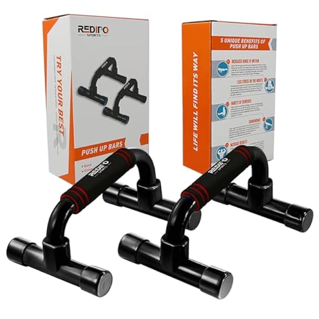 Push Up Bars Strength Training - Workout Stands With Ergonomic Push-up Bracket Board with Non-Slip Sturdy Structure Portable for Home Fitness Training, Push Up Stands Handle for Floor Workouts