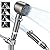 JOMST Filtered Shower Head with Handheld,High Pressure Shower Head 4 Spray Modes,Shower Head with ON/OFF Switch for Pets,Built-in Power Wash to Clean Tub,Shower Heads Combo with Stainless Steel Hose