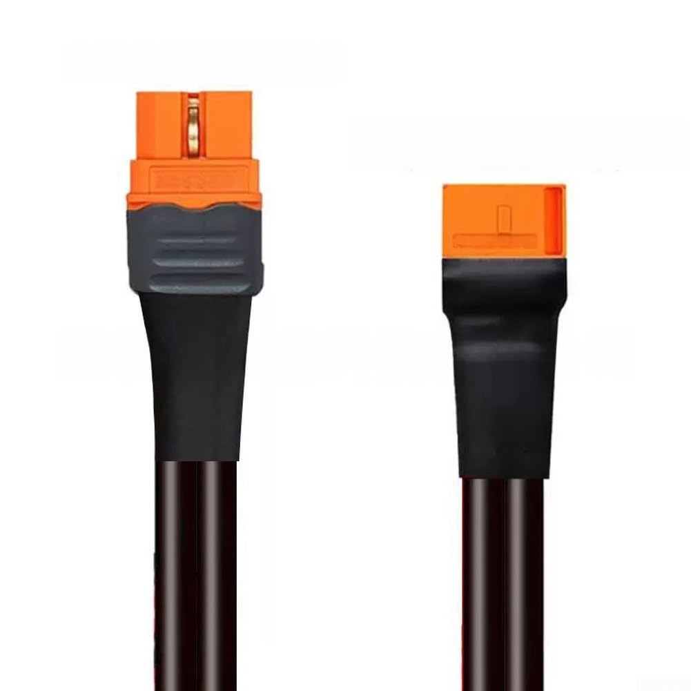 XT60i Cavo di collegamento per droni RC auto modellismo (10 m) | 12 AWG rame, potenza 360 W, tensione 0-60 V, per robusto rivestimento in PVC, trasmissione di energia efficiente