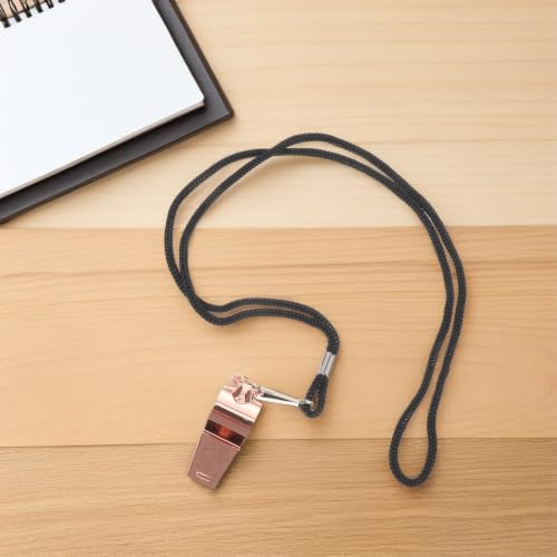 Paquete 6 silbatos deportivos de árbitro con lanyard miniatura 7