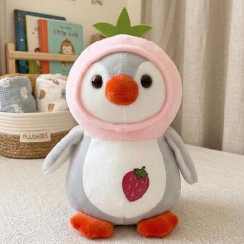 Image of 25cm Small Super Cute Long Soft Lovable Huggable Giant Life Size Teddy Bear Plush & Stuffed Toys | Decorative Plush Toy (Penguin)