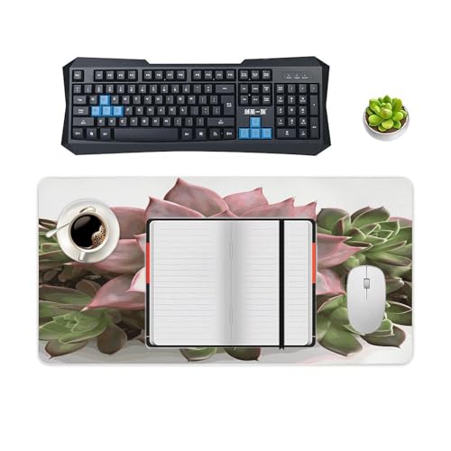 Pad de escritorio grande impermeable de caucho miniatura 4