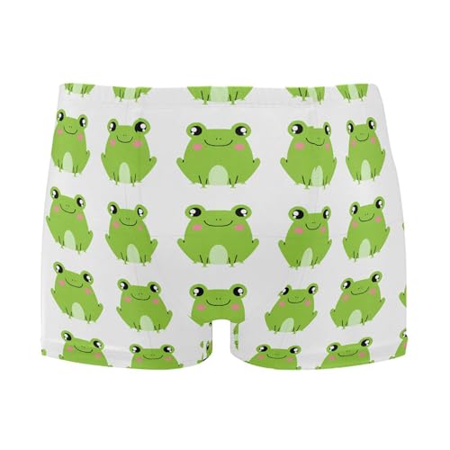 Cute Frog Mens Swim Trunk Swimwear Bathing Suit Swim Brief Square Leg Board Short S B0405222