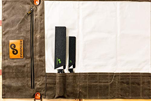 Everpride 6 Inch & 8 Inch Chef Knife Guard Set (2-Piece Set) Universal Blade Edge Cover Sheaths For Chef And Kitchen Knives – Durable, Bpa-Free, Felt Lined, Sturdy Abs Plastic – Knives Not Included #TOP6