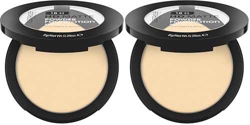 Catrice Cosmetics 18H Hd Matte Fondotinta in Polvere, Lunga Durata, Opacizzante, Coprenza, Opaca, 8 g (Confezione da 2)