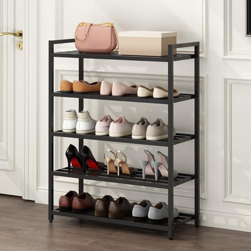 Amazon Brand - Umi 5 Layer Shoe Rack for Home Chappal Stand Sneak...