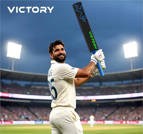 Image of Victory Slog Plastic Cricket Bat Full Size Series (34 X 4.5 Inch) Bat for All Age Group |Best for Practicing-Recommended to Play with Soft Rubber, Tennis,Wind Ball (The Slog with Ball)