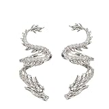 1 Pair Non-pierced Dragon Ear Cuffs,Ear Cuff Non Piercing Helix Cartilage Clip on Wrap Earrings