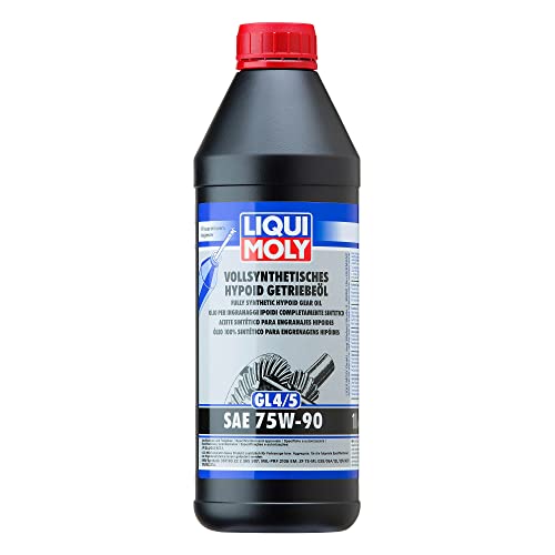 LIQUI MOLY Vollsynthetisches Hypoid Getriebeöl (GL4/5) 75W-90 | 1 L | Getriebeöl | Hydrauliköl | Art.-Nr.: 1024