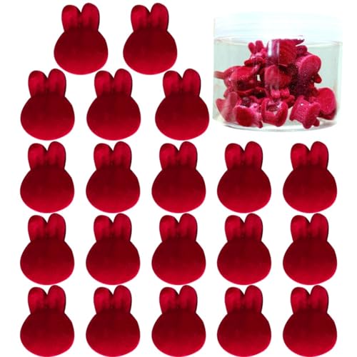 Mini pinces à cheveux en velours coffret cadeau enfant lapin