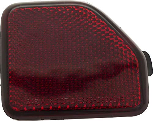 Evan Fischer Rear, Driver Side Bumper Reflector Compatible with 2019-2022 Jeep Wrangler & 2018 Wrangler JL - CH1184108