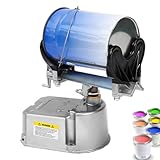 Pneumatischer Farbstreuer für 1-5L Farben und Tinten, 30° Oszillation, luftbetrieben mit verstellbarer Klemme, effiziente Mischmaschine