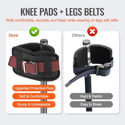 Sangles de jambe de rechange en nylon robuste pour échafaudage de plaquiste - 4