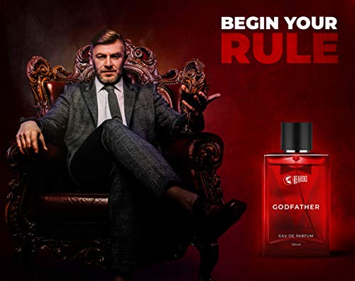 Image of Beardo Men's Godfather EDP Perfume 100ml & Don Perfume Body Spray 150ml Gift Set (Set of 2)