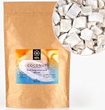 BRIX Gefriergetrocknete Kokosnuss | 100% natürliche gefriergetrocknete Kokoschips 100 g | Great Taste Award für Trockenfrüchte | Gentechnikfrei, Glutenfrei, Vegan, Reich an Vitaminen