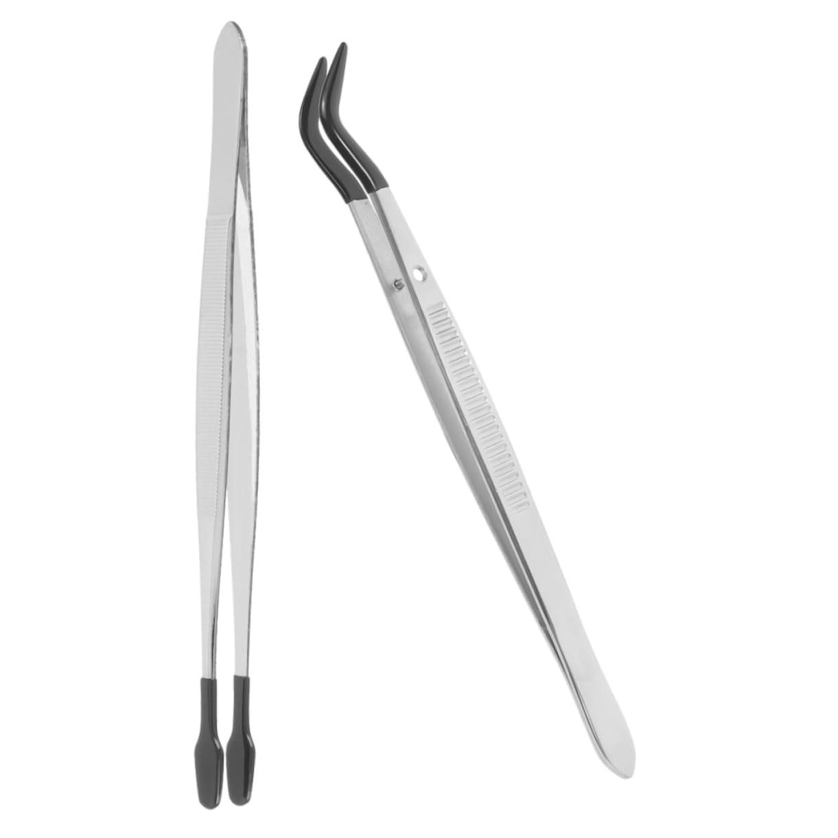 Uonlytech 8pezzi Pinzette Inossidabile Per Applicazione Di False Ciglia Da Design Multifunzionale e Ergonomico Per Collezionismo Francobolli e Hobby Creativi